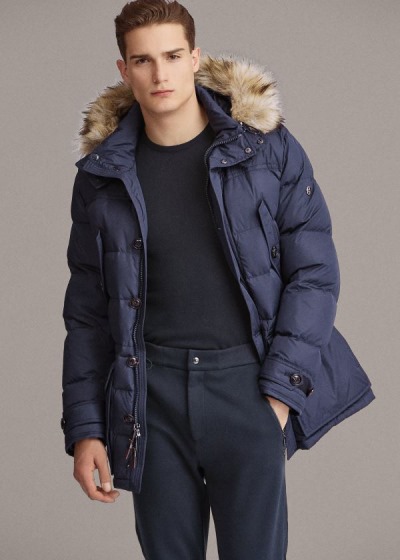 Parka Ralph Lauren RLX Faux-Fur-Trim Homem 01394-CIFW